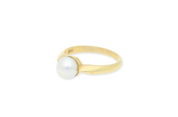 Ring 585 Gold • Perle