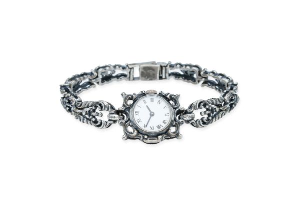 Trachten Armbanduhr • 835 Silber
