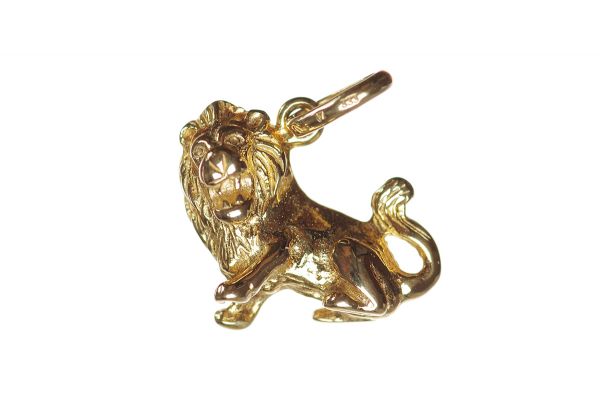 Sternzeichen Löwe - Anhänger 333 Gold