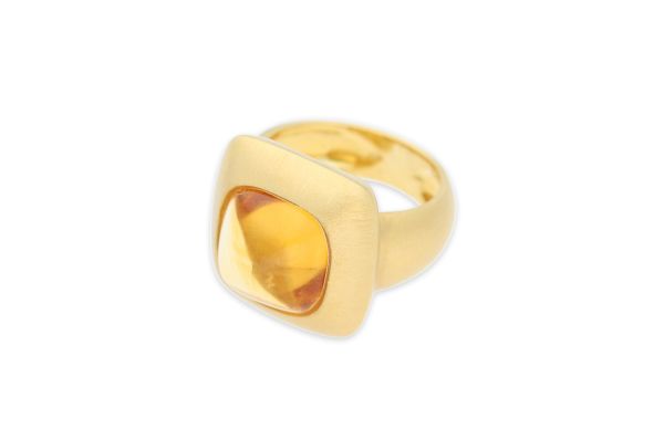 Ring • 750 Gold • Citrin