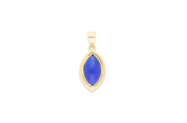 Anhänger • 585 Gold • Lapislazuli