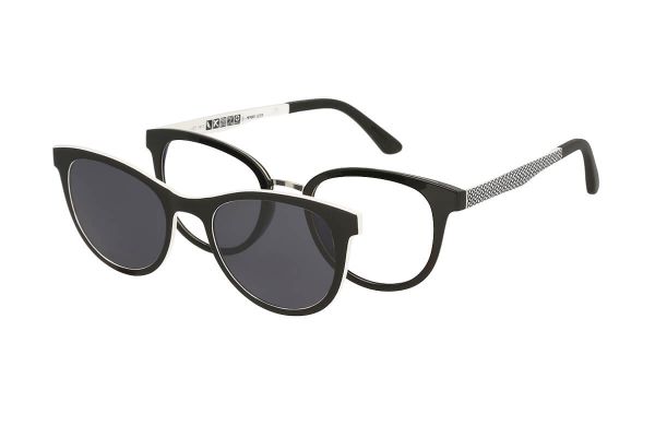 Solano Brille CL90097 B mit polarisiertem Magnet Sonnenclip