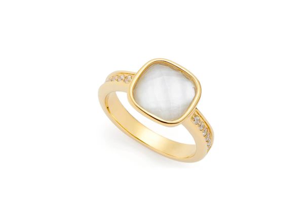 Leonardo Ring 18 gold Virginia • 026812