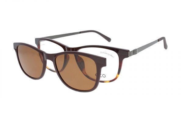 ECO Brille Isere RTGD mit Magnet-Sonnenclip