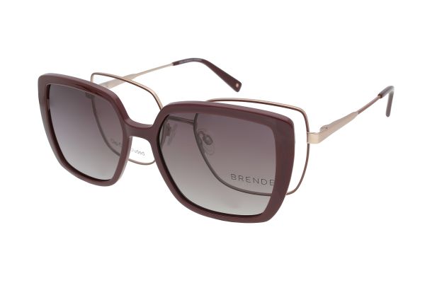 Brendel Damenbrille mit polarisiertem Magnet Sonnenclip • 902458 50