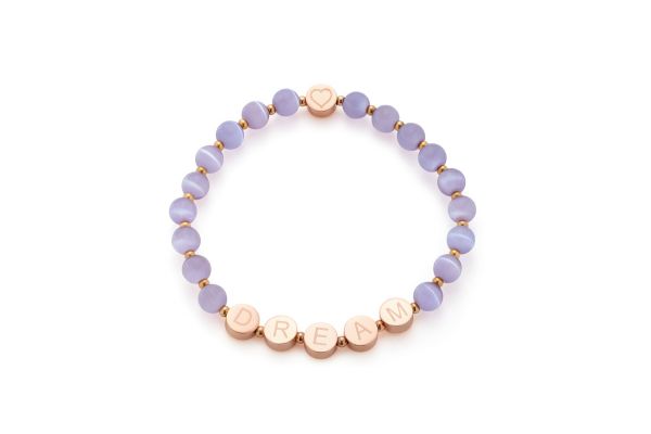  Leonardo Armband rosegold/lavendel Danica Sommer Special 021812