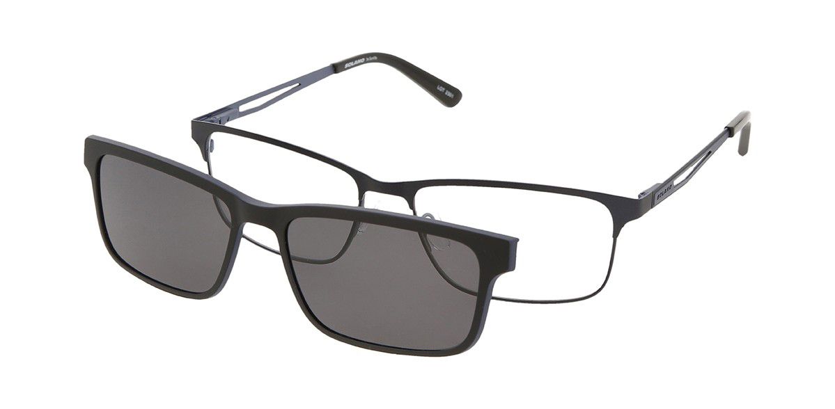 Solano Brille CL10172-D mit polarisiertem Magnet Sonnenclip Solano Brille CL10172-D mit polarisiertem Magnet Sonnenclip
