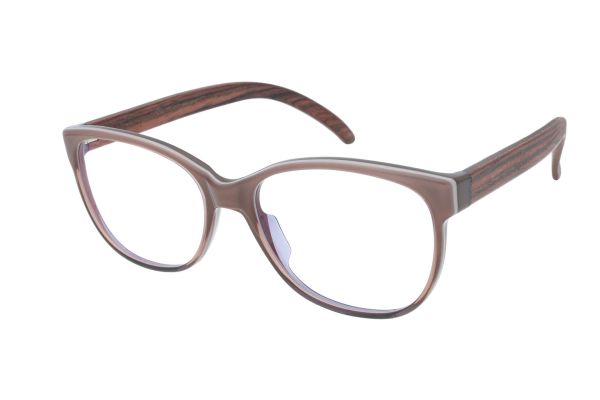 Edelweyes Brille REICHENSTEIN • Acetat • Braun verlauf • Palisander