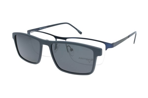 Arctic Clip Halbrandbrille C8026 C4 mit polarisiertem Magnet Sonnenclip