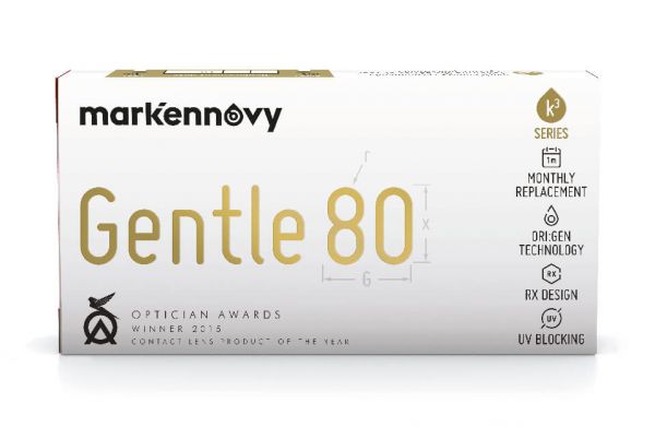 mark'ennovy Gentle 80 Kontaktlinsen - Sphärisch 3 St.