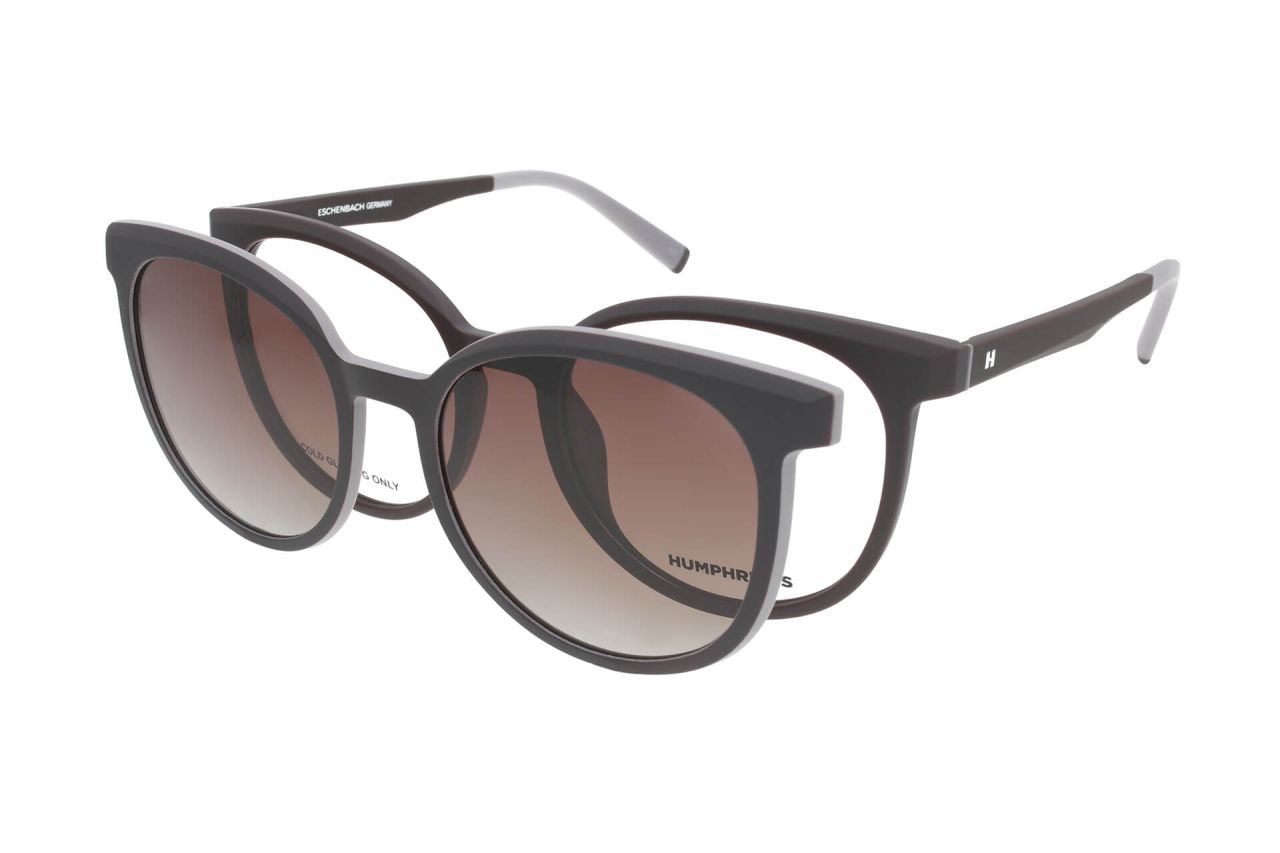 Humphreys Brille 583171 60 mit Magnet Sonnenclip Humphreys Brille 583171 60 mit Magnet Sonnenclip