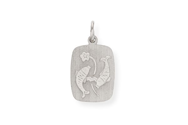 Sternzeichen Fische - Anhänger 925 Silber