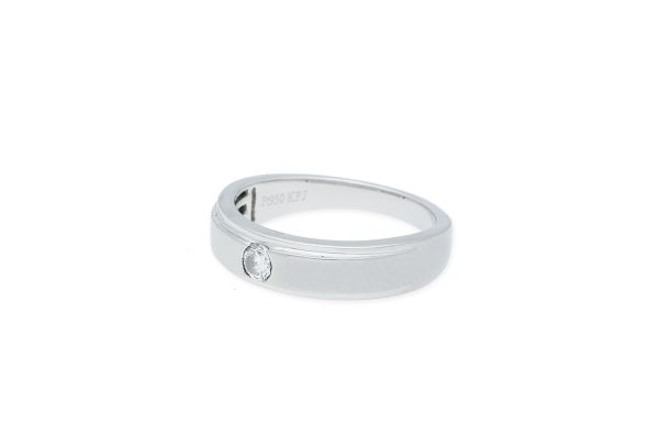 Ring • 950 Platin • Brillant