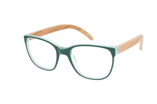 Edelweyes Brille PYHRGAS - Acetat - Grün - Oliv