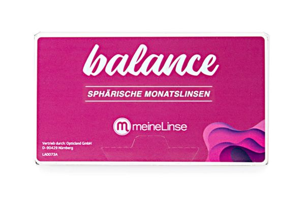 meineLinse Balance Monatslinsen - Sphärisch