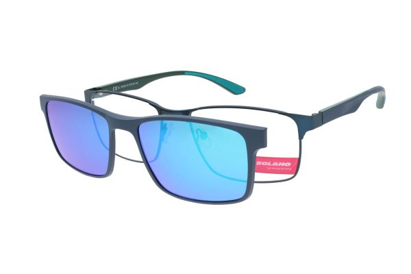 Solano Brille CL30029 B mit polarisiertem Magnet Sonnenclip
