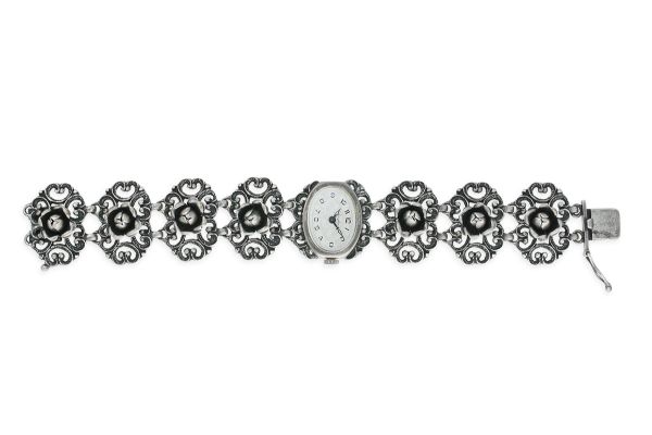Trachten Armbanduhr • 825 Silber