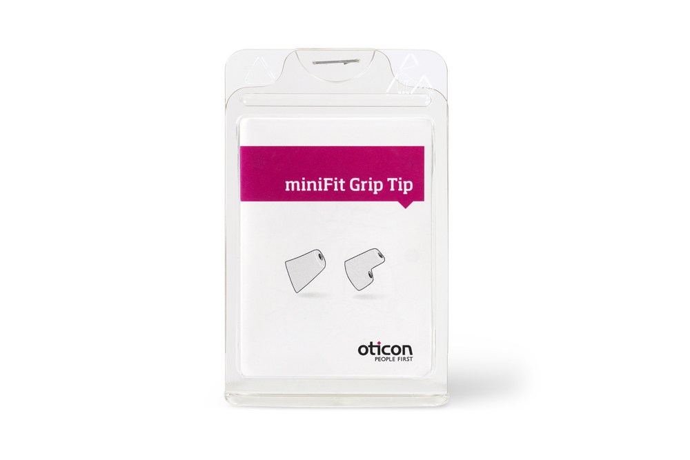 Oticon Otoplastik Grip Tip miniFit