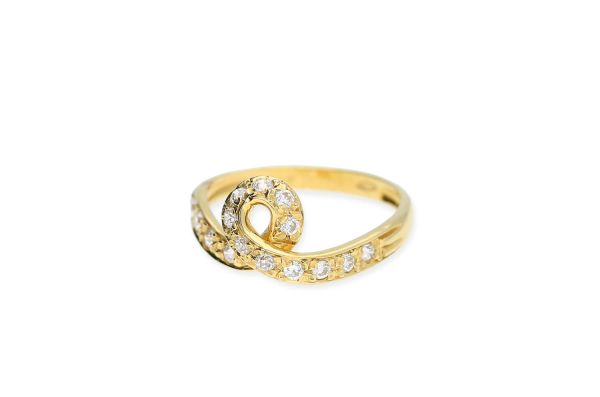 Ring • 750 Gold • Zirkonia