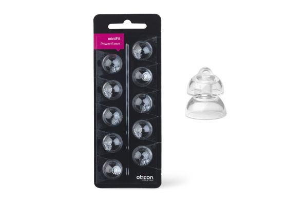 Oticon Power Dome MiniFit Doppelschirmchen - 6 mm