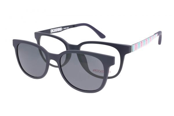 Solano Brille CL90054 E mit polarisiertem Magnet Sonnenclip • Seitenansicht