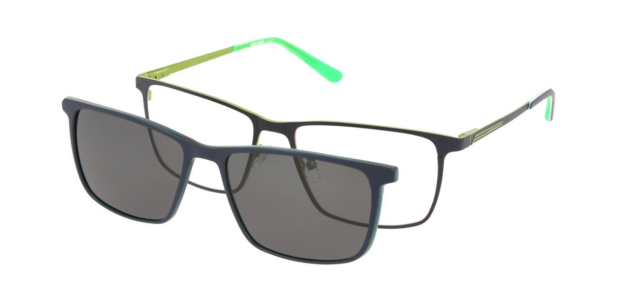 Solano Brille CL10163-E mit polarisiertem Magnet Sonnenclip Solano Brille CL10163-E mit polarisiertem Magnet Sonnenclip