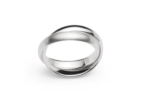 Bastian inverun Ring • Silber 925 rhodiniert • 26401-54