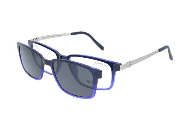 ECO Brille Arakawa BBLU mit Magnet-Sonnenclip