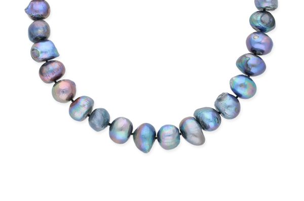 Süßwasserperlenkette • 925 Silber