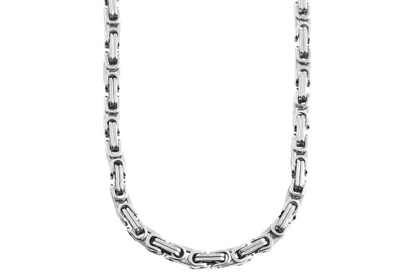 AKZENT Herren-Halskette Massiv • Edelstahl • 5000140-0450