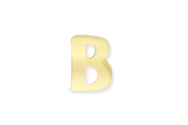 333 Gold Anhänger Buchstabe B