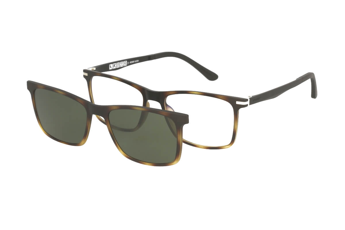 Solano Brille CL90071 E mit polarisiertem Magnet Sonnenclip Solano Brille CL90071 E mit polarisiertem Magnet Sonnenclip