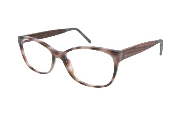 Edelweyes Brille BREMSTEIN • Acetat • Braun Verlauf • Palisander