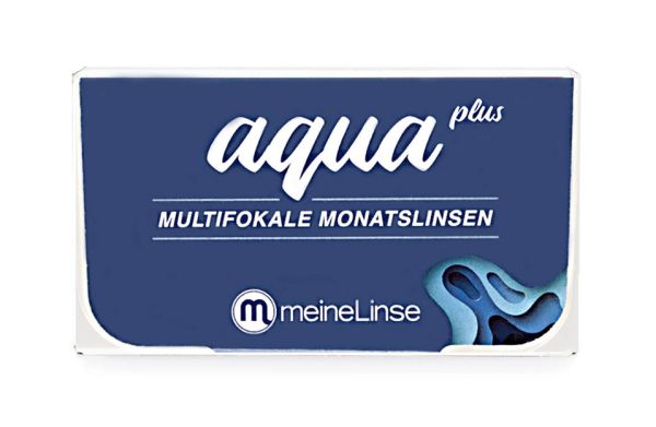 meineLinse AQUA plus Monatslinsen - Multifokal 3 St.