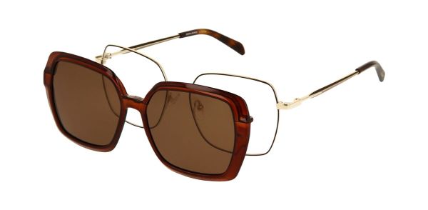 Solano Brille CL10225 B mit polarisiertem Magnet Sonnenclip