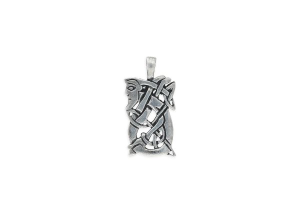 Wikinger Anhänger • Sigurd und Fafnir • 925 Silber