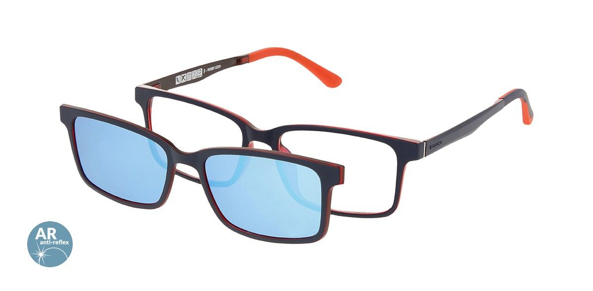 Solano Brille CL90194 D mit Magnet Sonnenclip Solano Brille CL90194 D mit Magnet Sonnenclip