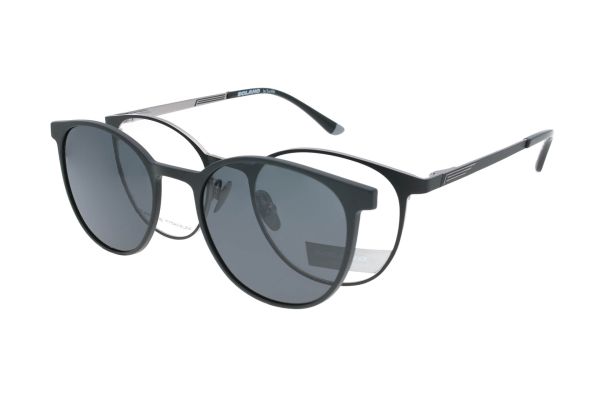 Solano Titanbrille CL10249 C mit polarisiertem Magnet Sonnenclip