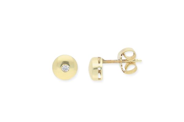 Ohrstecker • 585 Gold • Diamant