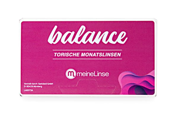 meineLinse Balance Monatslinsen - Torisch 3 St.