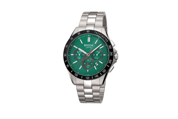 Boccia Titan Herrenuhr Sport Chronograph • 3733-02