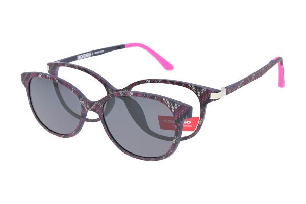 Solano Brille CL90062 G mit polarisiertem Magnet Sonnenclip