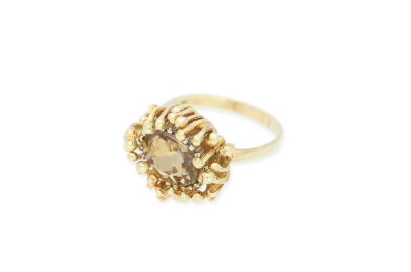 Ring • 585 Gold • Citrin