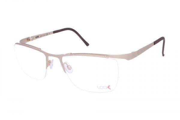 Sportlich gebogene LOOK Brille 10443 M2