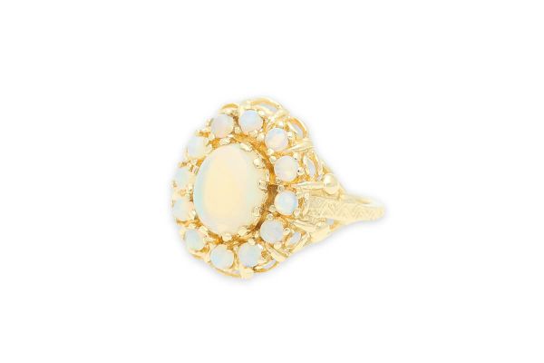 Ring 585 Gold • Milchopal