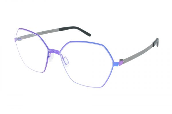 Grafix Brille LEO Purple-Titanium • Titan