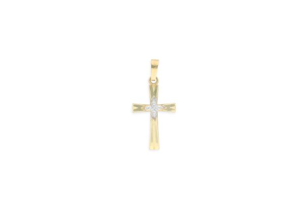 Kreuz Anhänger • 333 Gold