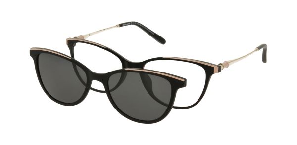 Solano Brille CL50060 B mit polarisiertem Magnet Sonnenclip