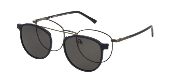 Solano Brille CL10190-B mit polarisiertem Magnet Sonnenclip