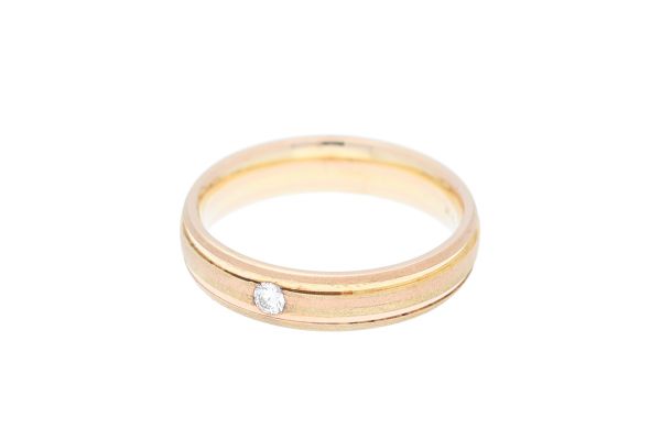 Ring 585 Gelbgold • Brillant